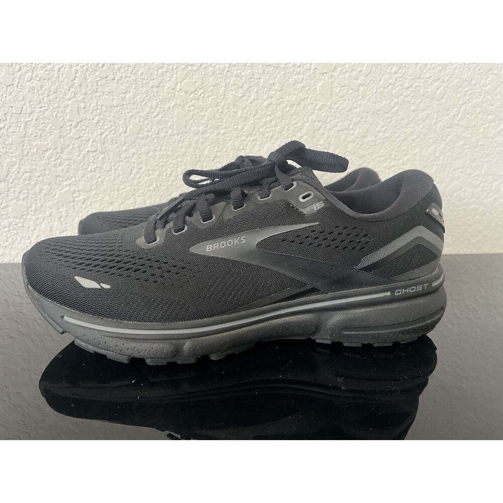 Brooks Ghost Athletic Shoes - Black and Gray